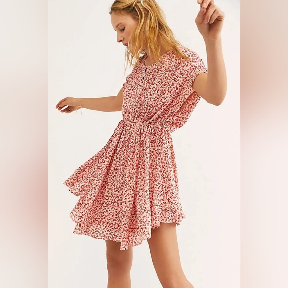 Free People One Fine Day Mini Dress Size XS